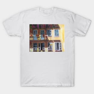 France, Yellow House T-Shirt